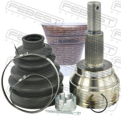 Febest Drivknute drivaksel FEBEST 0210 Y51R