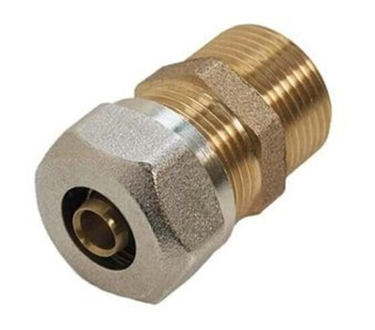 Roth connector 20 mm x 3/4" male red Roth connector 20 mm x 3/4" male red
