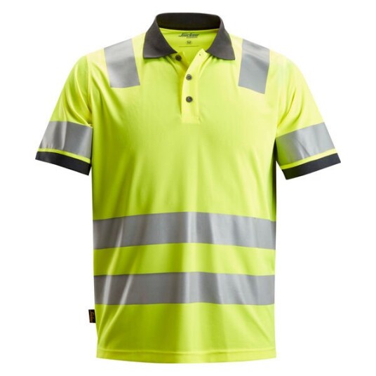 Snickers Workwear Piketrøye 2730 Gul Xxl Kl2 Snickers Workwear Piketrøye 2730 Gul Xxl Kl2