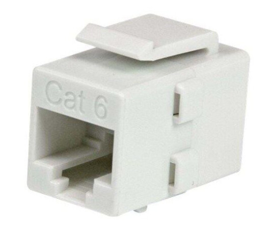 Cat 6 RJ45 Keystone Jack Network Coupler
