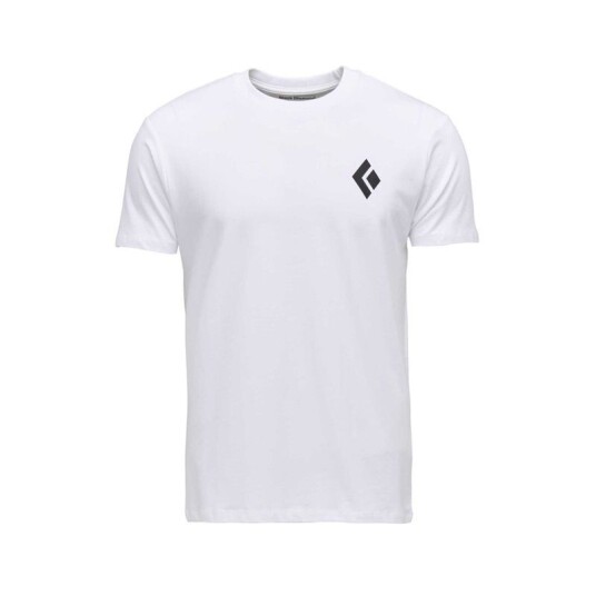 Black Diamond M Equipment For Alpinist Ss Tee White White S Black Diamond M Equipment For Alpinist Ss Tee White White S