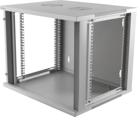 Deltaco 19-5409W Skap Veggmonterbar Står På Gulv Hvit 9U 19" Deltaco 19-5409W Skap Veggmonterbar Står På Gulv Hvit 9U 19"