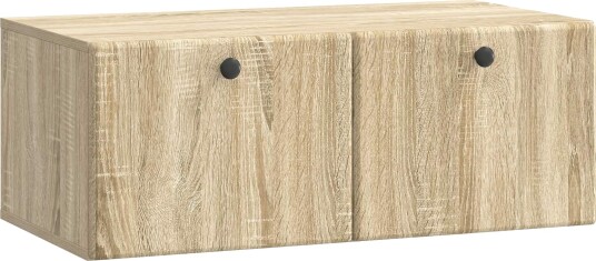  Vegghengt TV skap 78,5 x 41 x 30 cm Sonoma eik Konstruert tre