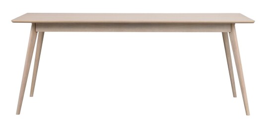 Rowico Home Yumi Spisebord, Hvitvasket eikefinér, 190x90 1559636-03-0 1560633-02-0