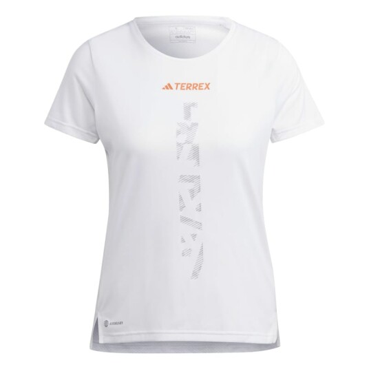 Adidas Women's Terrex Agravic Trail Running T Shirt Hvit L Woman