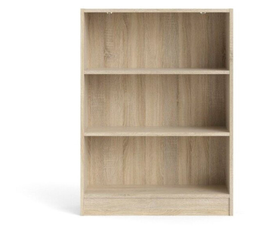 Base hylle B 2 hyller eik struktur dekor.