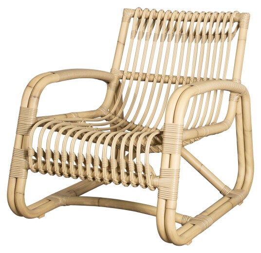 Cane-line Curve loungestol OUTDOOR, Natur Cane-line Curve loungestol OUTDOOR, Natur