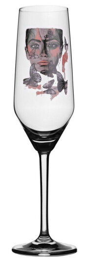 Carolina Gynning Butterfly Queen champagneglass 30 cl