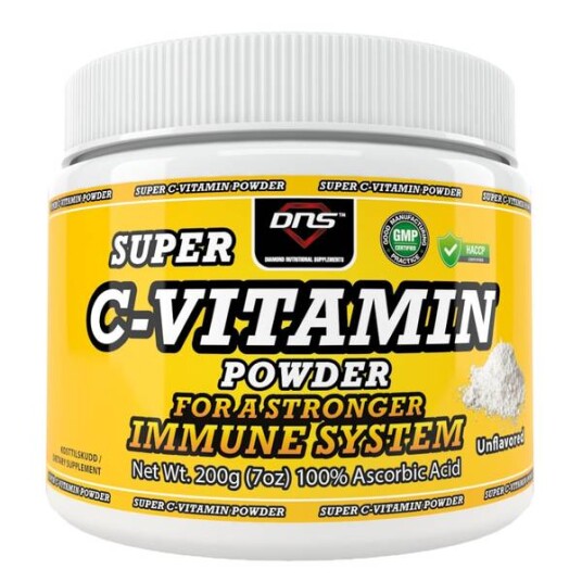 DNS Super C-Vitamin Pulver - 200 G