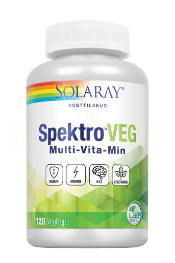 Solaray Spektro VEG Multivitamin 120 Kapslar Solaray Spektro VEG Multivitamin 120 Kapslar