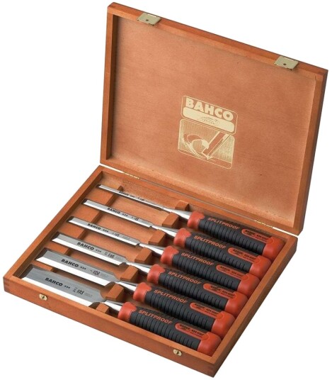 Bahco 434 Snekkerjernsett med 6 deler - 1,6 kg