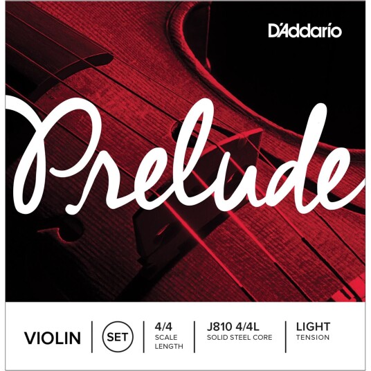 D'Addario J810 4/4l Violin Strings Prelude Set 4/4 Light Tension D'Addario J810 4/4l Violin Strings Prelude Set 4/4 Light Tension