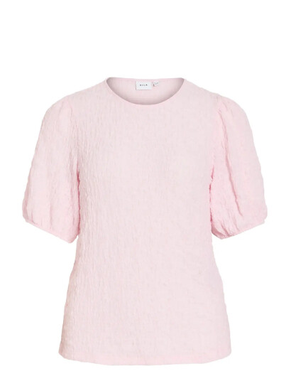 Vila Vifall O Neck 2/4 Top Noos Pink XL