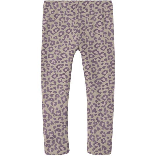 Name It Summer Sand Leo Nmfdavina Sweat Fleece Leggings Bru Noos 92