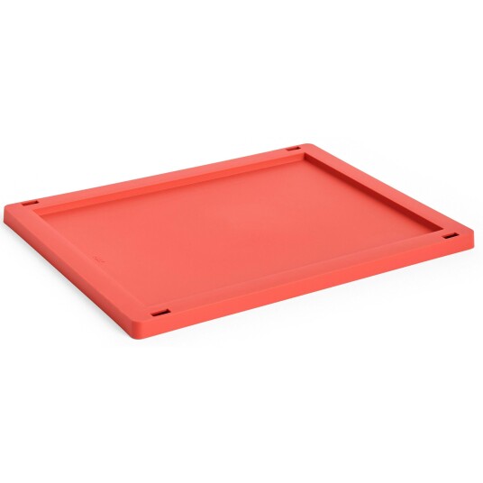 Hay Colour Crate Plastic Medium Lokk Red