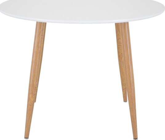 Plaza Spisebord 100 cm - Vit Plaza Spisebord 100 cm - Vit