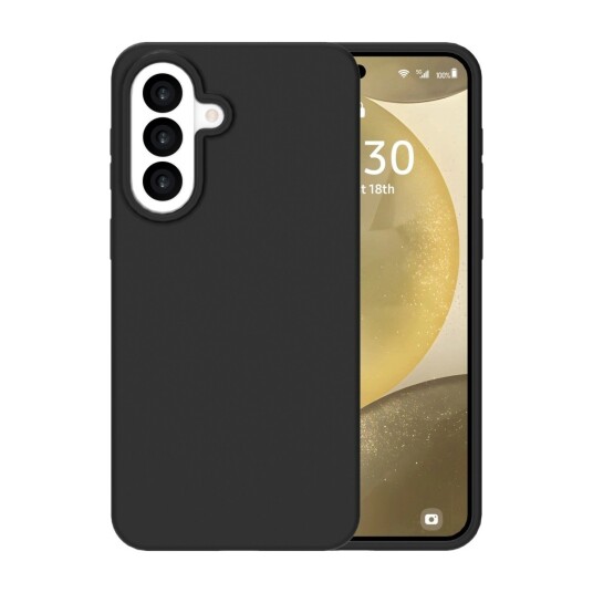 Ferrelli Samsung Galaxy A37 Liquid silikondeksel Svart
