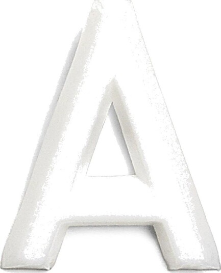 Habo 22848 Bokstavskilt bokstav G, 13 mm G, Beslag
