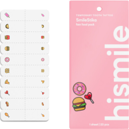 Hismile SmileStika Fast Food Pack 20-pack