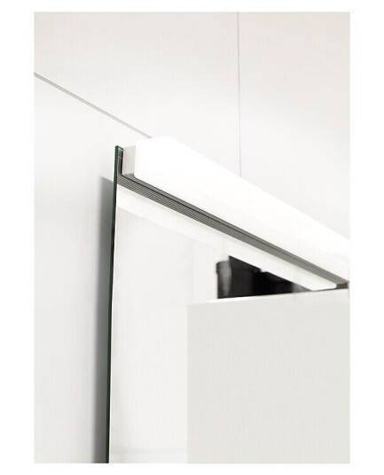 Noro Flex LED-belysningsprofil 900x40 mm Krom