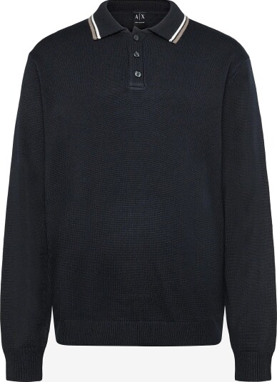 Armani Exchange Knit Polo DEEP NAVY M