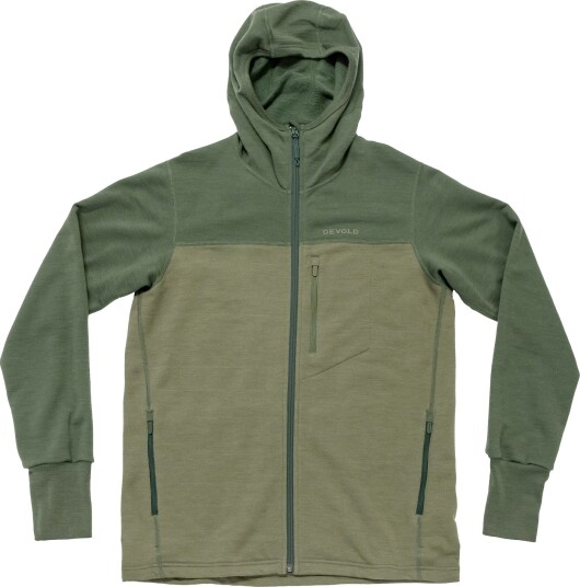 Devold Explorer Merino Hooded Jacket Herre Forest/Lichen M