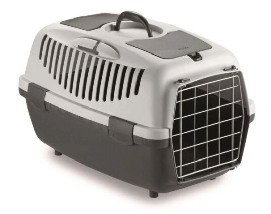 Stefanplast Transporter Gulliver 1 With Metal Door Light Gray/Dark Gray