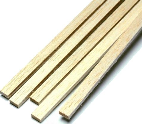 Pichler 15836 Uferdig Trekloss Tre Rektangulær 3 Stykker 20 Mm 1000 Mm