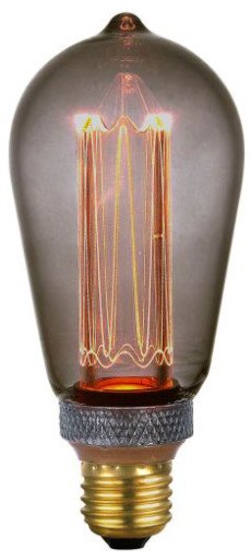 Halo Design Colors E27 dråpepære, røykfarget