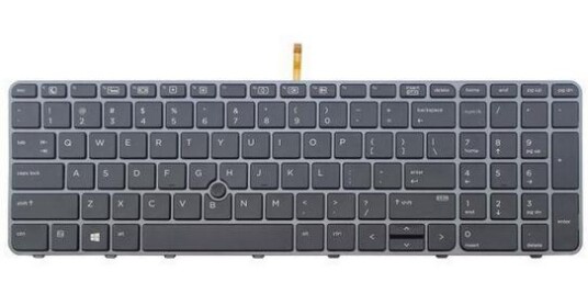 HP Keyboard & Pt (Icelandic)