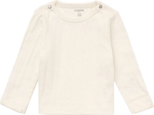 Noppies Tee Ls - EGRET - 44
