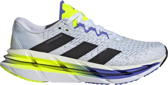 Adidas Mens Adistar Byd Ftwwht/Core Black/Luclem 46 2/3"