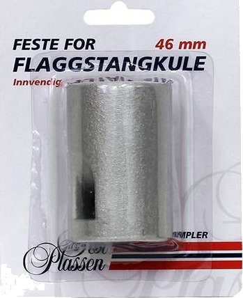 Feste Til Flaggstang Kule 41 46mm Feste Til Flaggstang Kule 41 46mm
