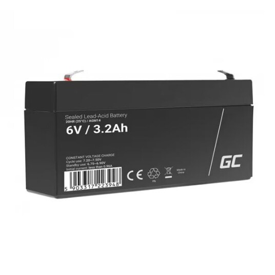Green Cell AGM 6V 3.3Ah Green Cell AGM 6V 3.3Ah