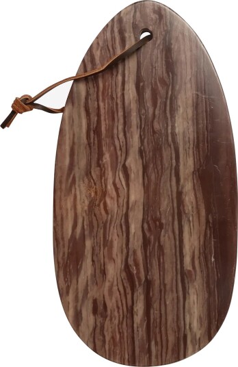 Au Maison Cutting Board, Marble, Dark Brown, 30X15 Cm - DARK BROWN - 30X15 cm