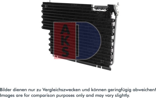 Kondensator, klimaanlegg AKS DASIS 222090N