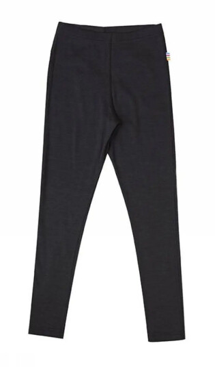 Sort leggings i ull og silke til st?rre björn | Joha | björn | Sort | størrelse 120 | 85% Ull og 15% Silke til