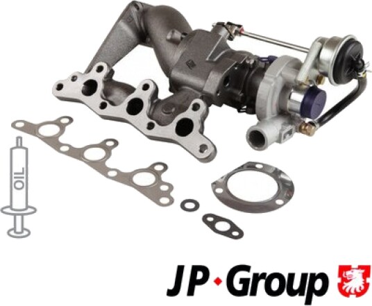Turbolader JP GROUP 6117400200 Turbolader JP GROUP 6117400200