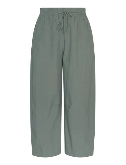 MSCH Copenhagen Mschselmina Ankle Pants   Khaki green   M/L