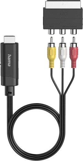 Hama 00205775 Hdmi Type A Standard Scart 21 Pin Hankjønn Hankjønn Rett Rett