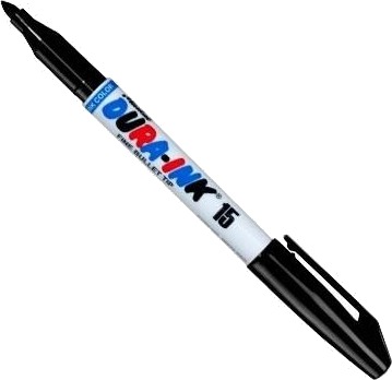 Markal Marker Dura-Ink15 Svart 1,5Mm Markal Marker Dura-Ink15 Svart 1,5Mm