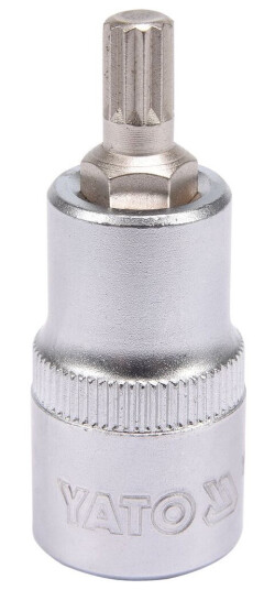 Yato Spline Skaftsokkel 1/2" M8 X 55 Mm Yt-04342