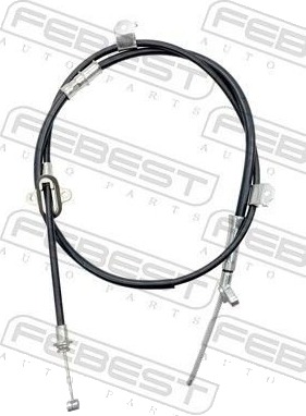 FEBEST 0199 BCASV50RH Tautrekk håndbremse