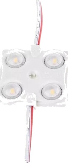 V Tac 1,44W Vanntett blå LED modul   12V DC IP68 perfekt for skilt og spesialløsninger   Kulør : Blå