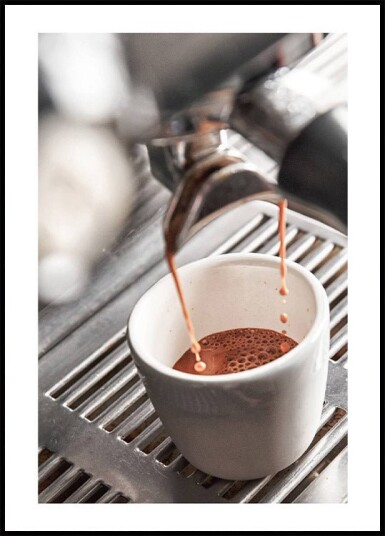 Freshly Brewed Espresso Plakat Plakat / 30x40cm