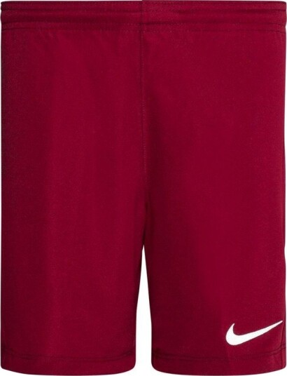 Nike Shorts Dry Park Iii   Team Red/hvit Barn størrelse M: 137 147 cm