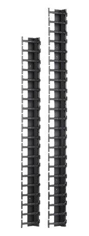 APC rackkabelstyringspanel - 45U