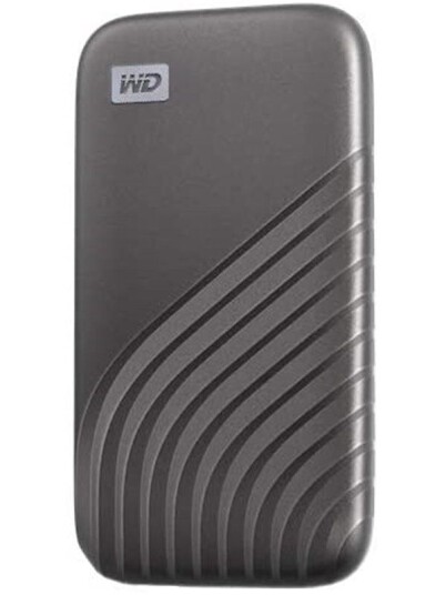 WD My Passport 2TB Ekstern SSD med Kryptering - Romgrå