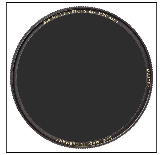 B+W ND-Filter 62 mm ND 1,8 MRC Nano Master | 6 f-stop B+W ND-Filter 62 mm ND 1,8 MRC Nano Master | 6 f-stop