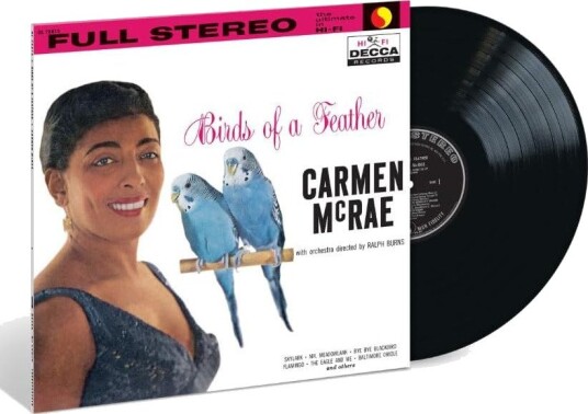 Carmen Mcrae Birds Of A Feather Verve Vault Series Vinyl